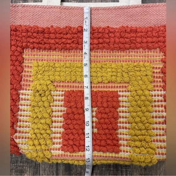 Crochet Tote Bag Colorful BIG! - Picture 11 of 12